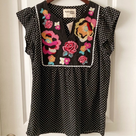 Embroidered top - Picture 3 of 7